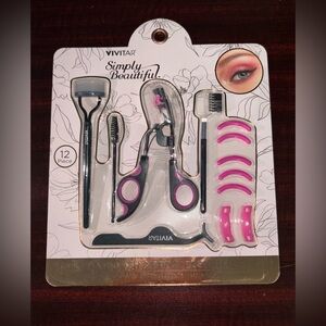 Vivitar Eyebrow Essentials Set with Pink Accents